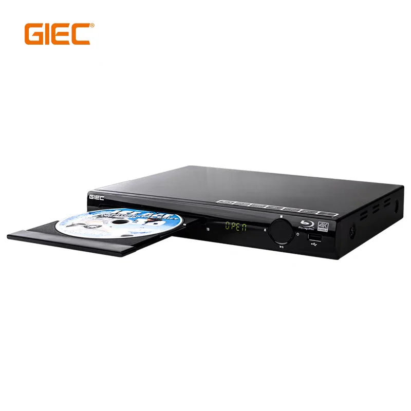 KTX-550611 GIEC BDP-G2805 Portable Blu-ray Player with 1080P HD DVD and CD Support