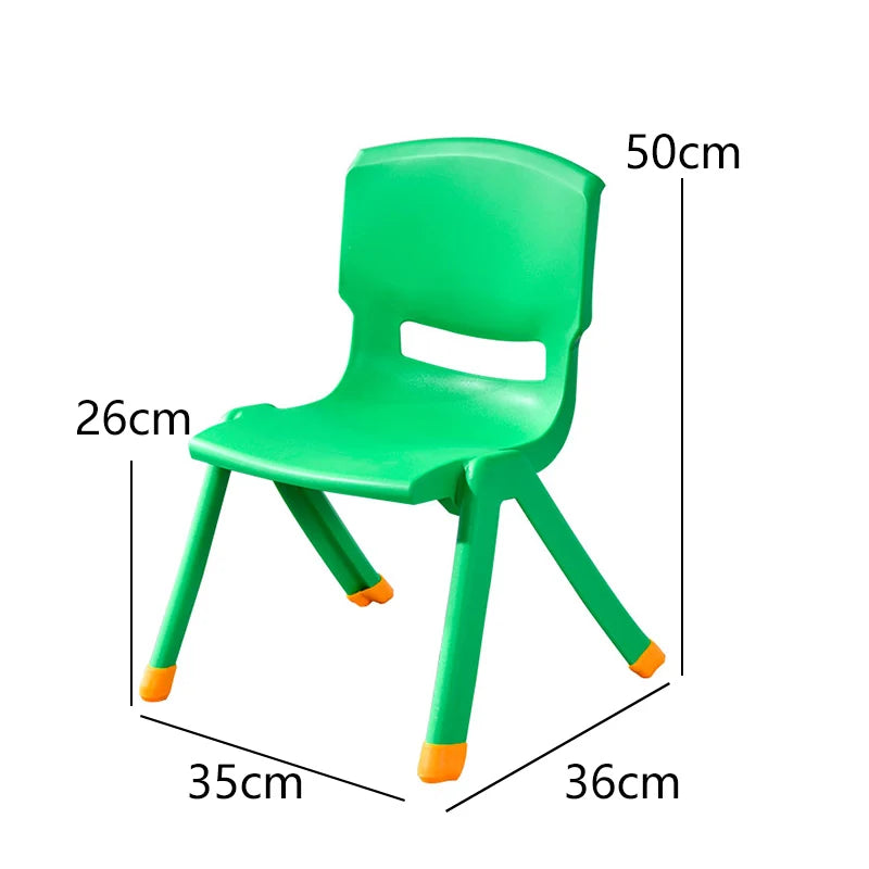 KTX-972499 Durable Plastic Stacking Chair for Children - Ideal for Schools, Daycares and Nurseries