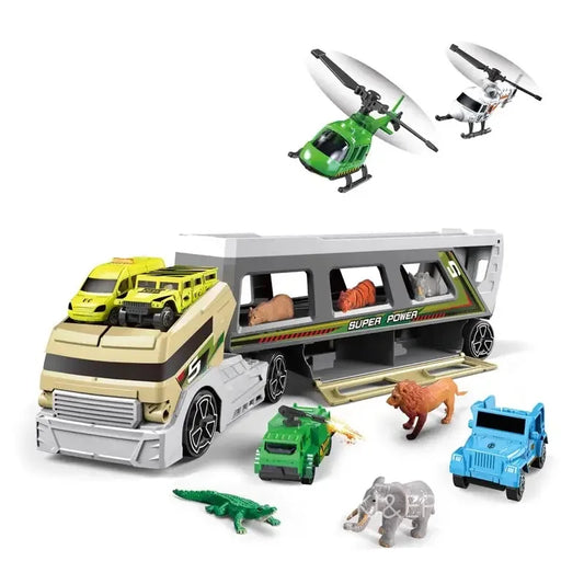 KTX-966547 Eco-Friendly Animal Toy Set for Kids - Fun Zoo Figures 11-30 CM, Ages 2-13