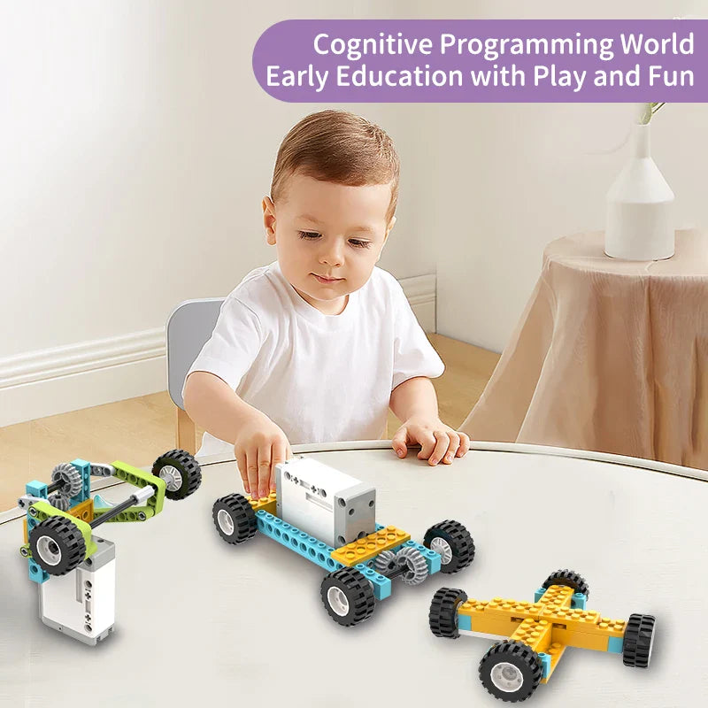 KTX-865555 Smart Robot Puzzle Building Set for Educational Play and Mechanical Learning