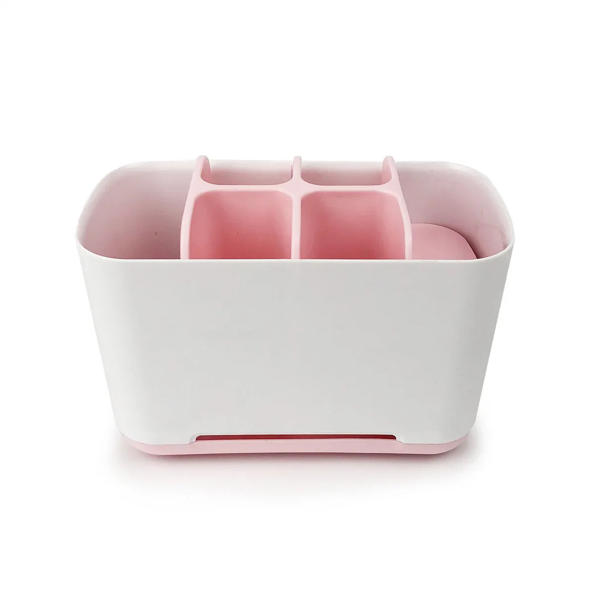 KTX-300883 Detachable Bathroom and Kitchen Countertop Storage Caddy with Adjustable Dividers and Anti-Slip Base
