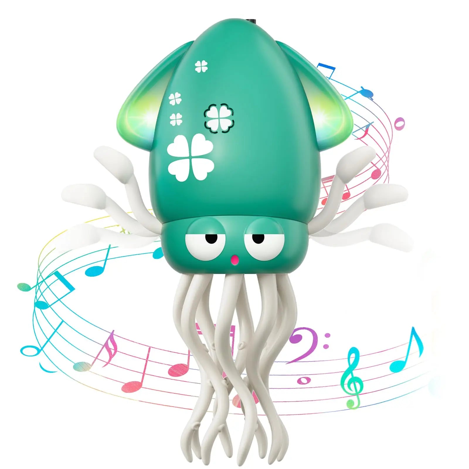 KTX-984659 Interactive Electric Induction Dancing Octopus Toy with Lights for Kids
