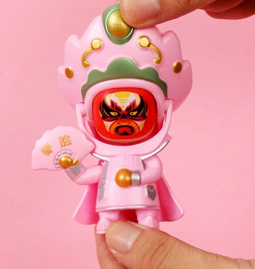 KTX-814675 Sichuan Opera Face Change Traditional Cultural Action Figure Doll