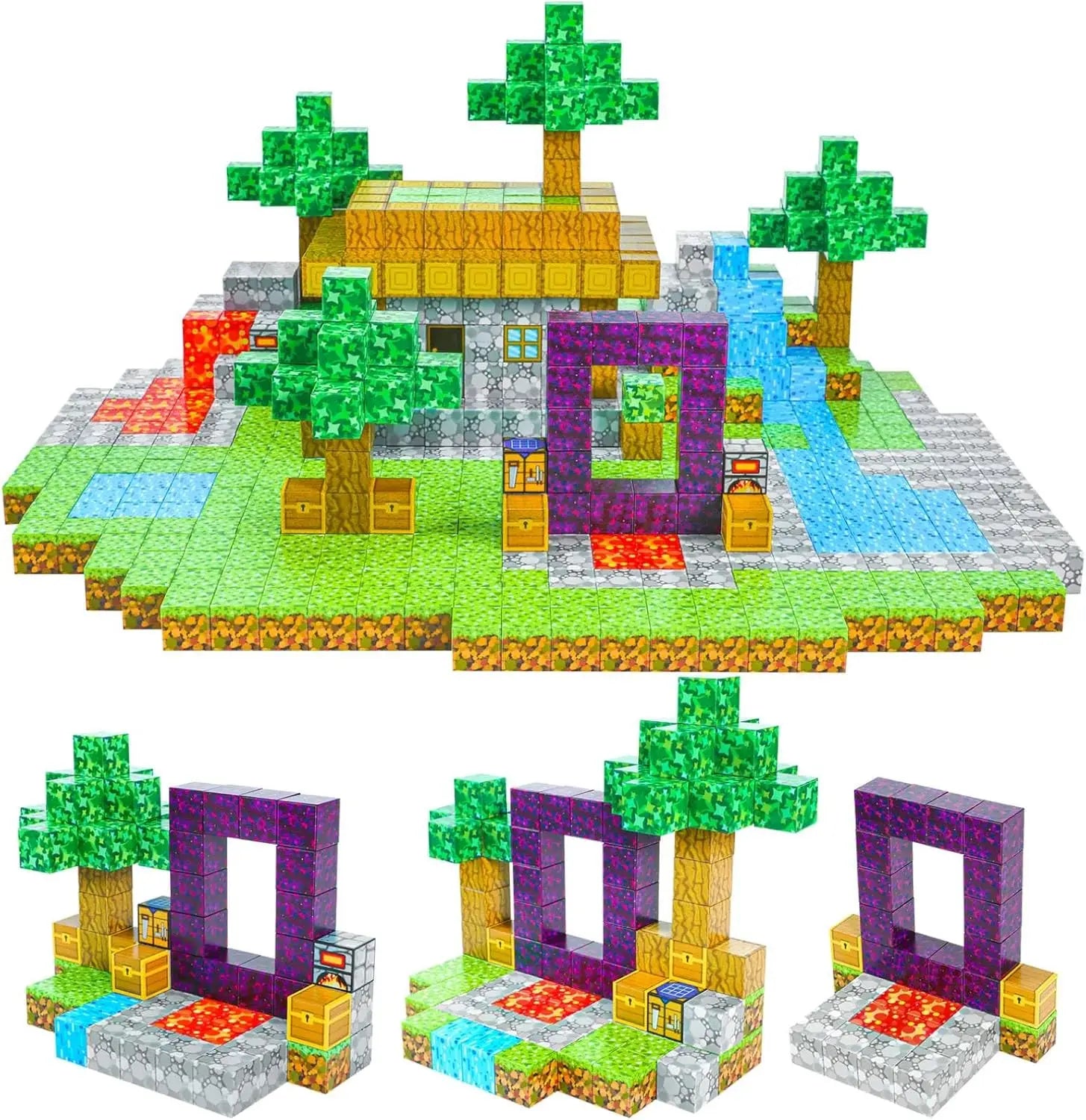 KTX-768403 Magnetic Building Tiles Set – 80 Pcs Educational Magnetic Blocks for Creative Play and Imagination