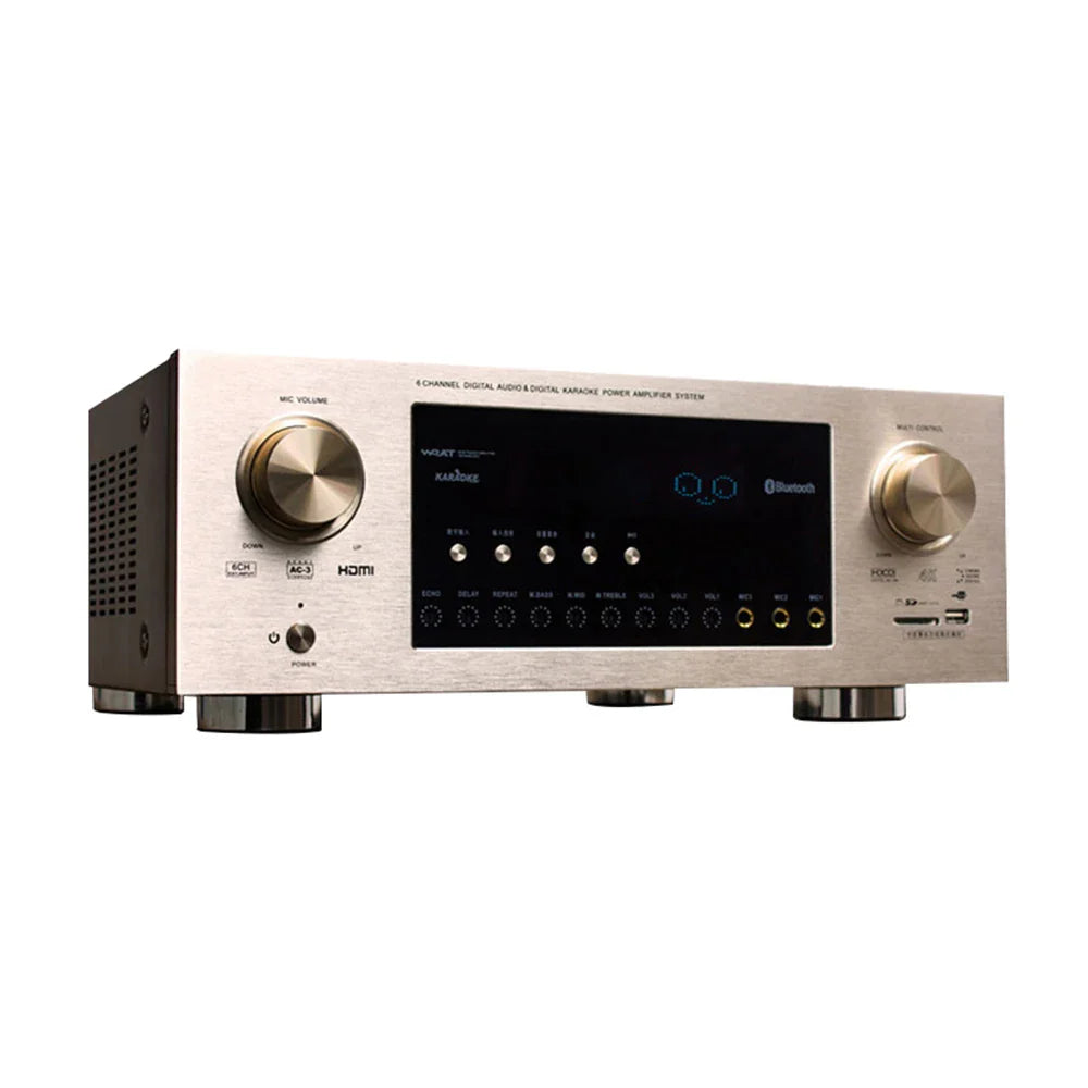 KTX-401427 5.1 Channel Home Theater Amplifier Receiver with High Power Wireless Sound System