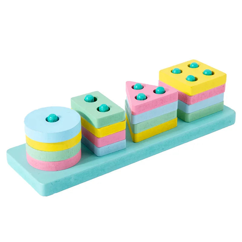 KTX-116499 Montessori Wooden Educational Toys for Kids - Early Learning Developmental Playset