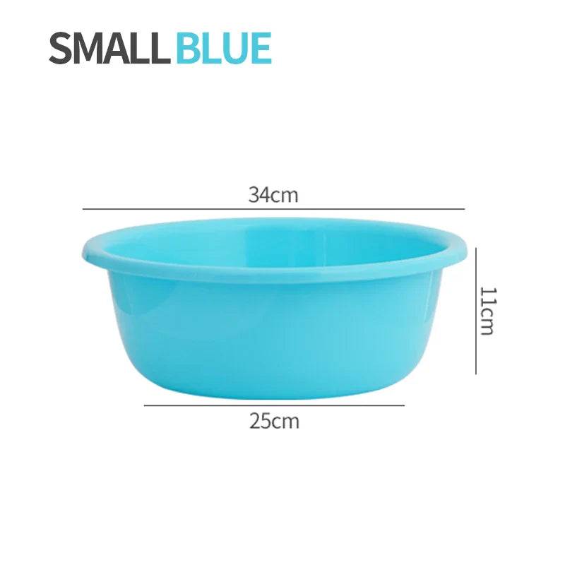 KTX-857939 Round PP Plastic Bucket with Lid for Bathroom and Washroom Use
