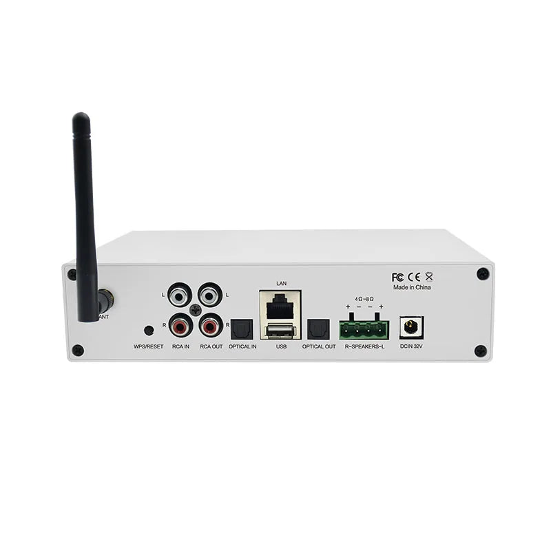 KTX-466963 Power Amplifier with Wifi and Bluetooth, Airplay 2.0, Class D DSP Technology for Home Audio System