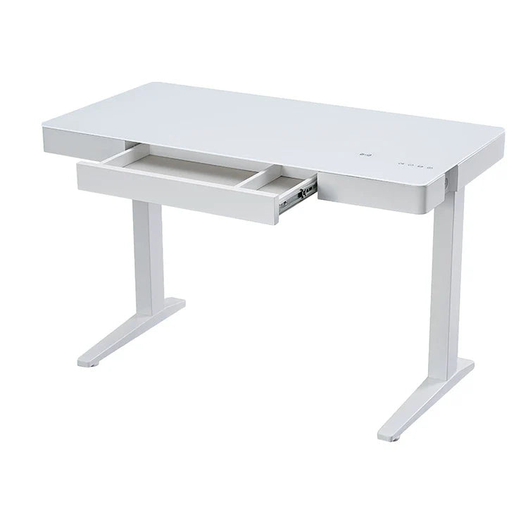 KTX-153299 Adjustable Standing Desk with USB Charging Port for Home Office Use