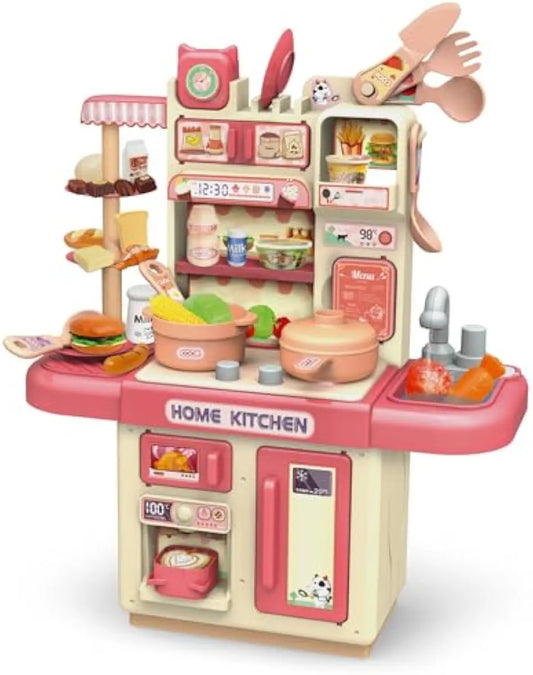 KTX-261459 Interactive Kitchen Play Set for Kids - Customized Role Play Cooking Toy for Ages 2-13