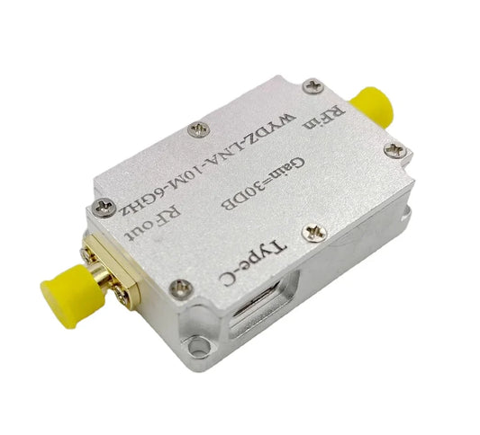 KTX-022867 Low Noise Amplifier 10M-6GHz Gain 30dB Compact RF Signal Receiver Front End
