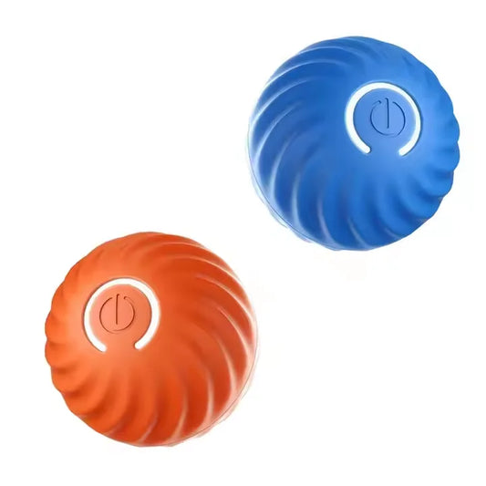 KTX-439955 Automatic Rolling Cat Ball Toy - Interactive Smart Electric Toy for Cats and Dogs
