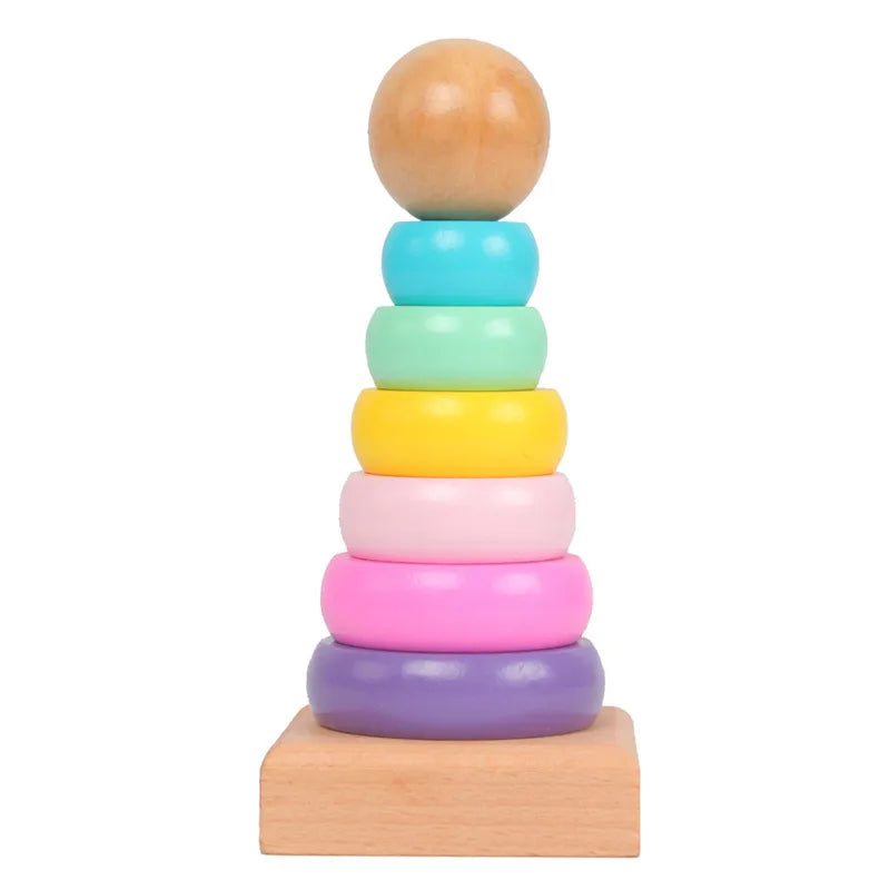 KTX-006675 Montessori Wooden Animal Math Clock and Musical Instrument Educational Toy Set for Kids