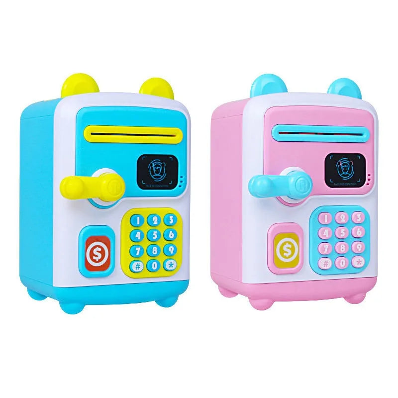 KTX-752979 Electronic Piggy Bank with Face Recognition and ATM Password Feature for Kids
