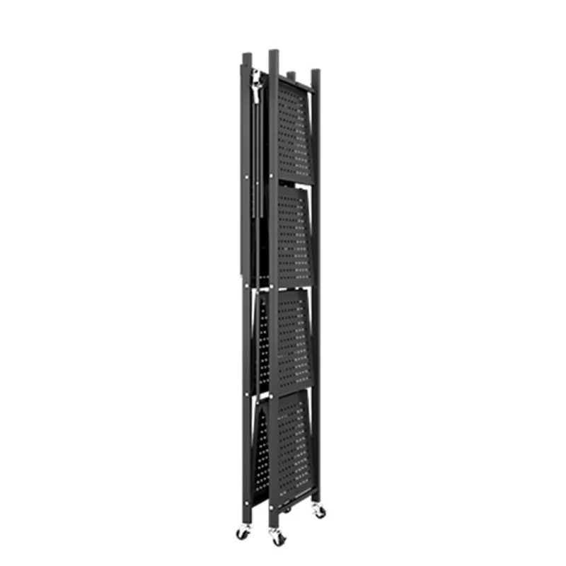KTX-827795 4-Tier Metal Vegetable Storage Rack for Kitchen Organisation