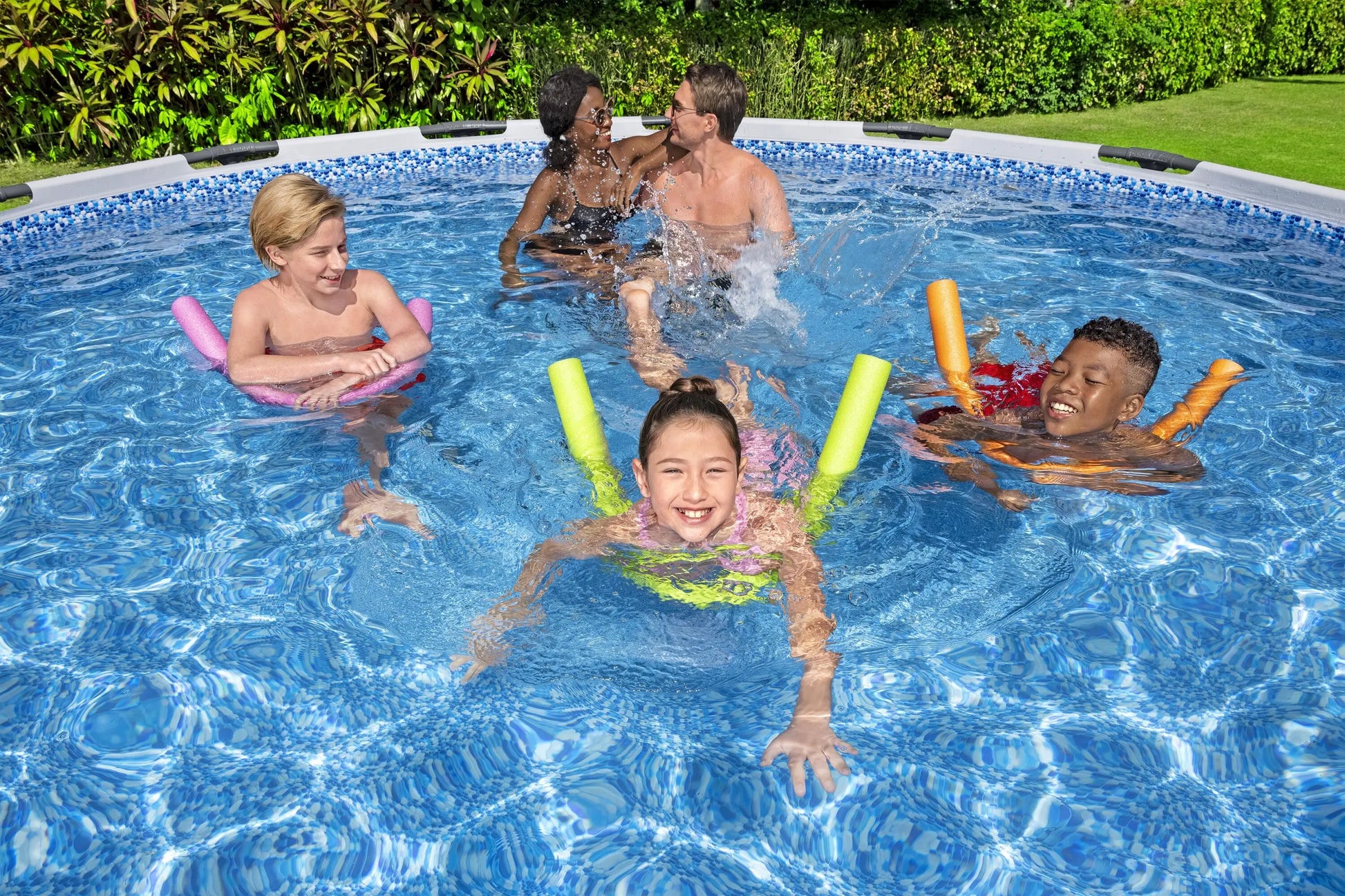 KTX-012179 Steel Frame Above Ground Swimming Pool 4.57m x 1.22m Family Outdoor Set