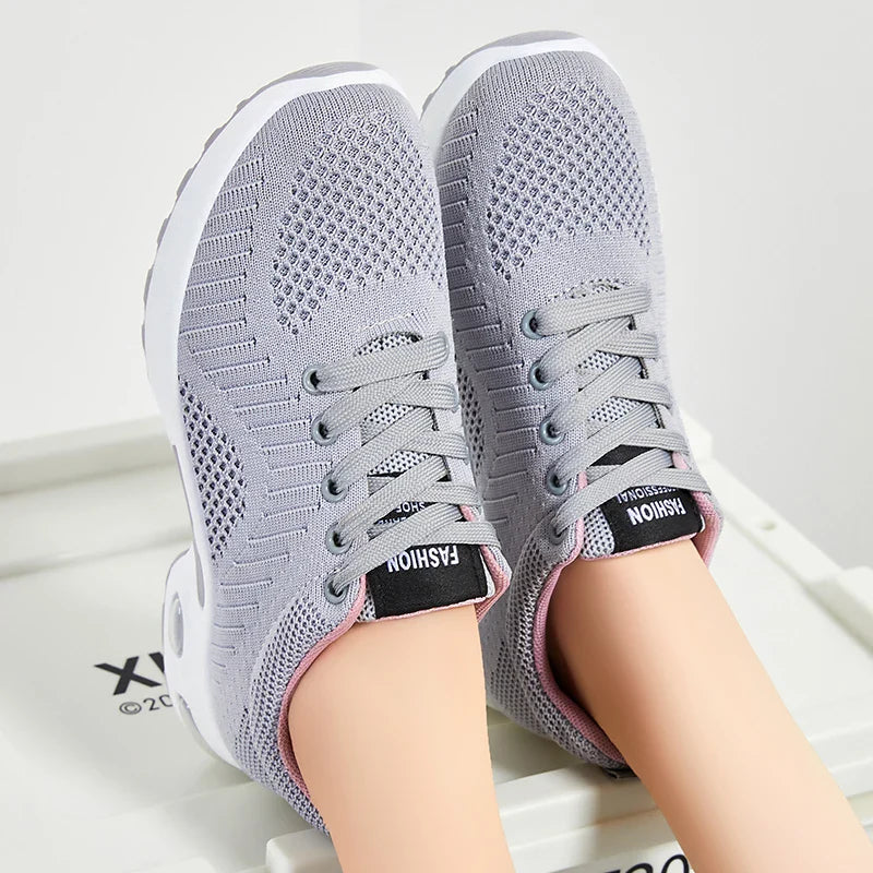 KTX-639891 G-823 Women's 2023 Autumn New Women's Shoes Soft Bottom Breathable Casual Shoes Women's Sports Shoes Stock