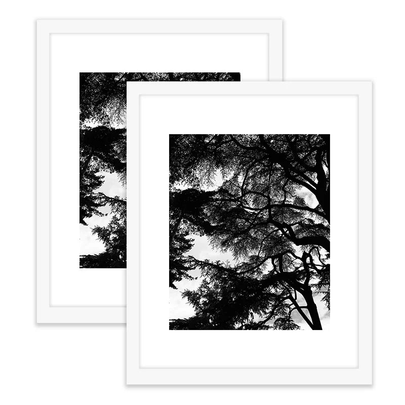 KTX-980563 Wooden Photo Frame Set for Living Room & Bedroom - A1 A2 A3 A4 Sizes