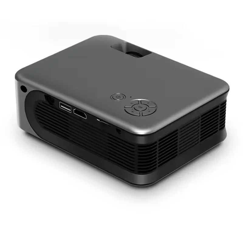 KTX-189011 Portable 1080p Smart WiFi LED Projector with Built-in Battery for 3D and 4K Cinema Experience