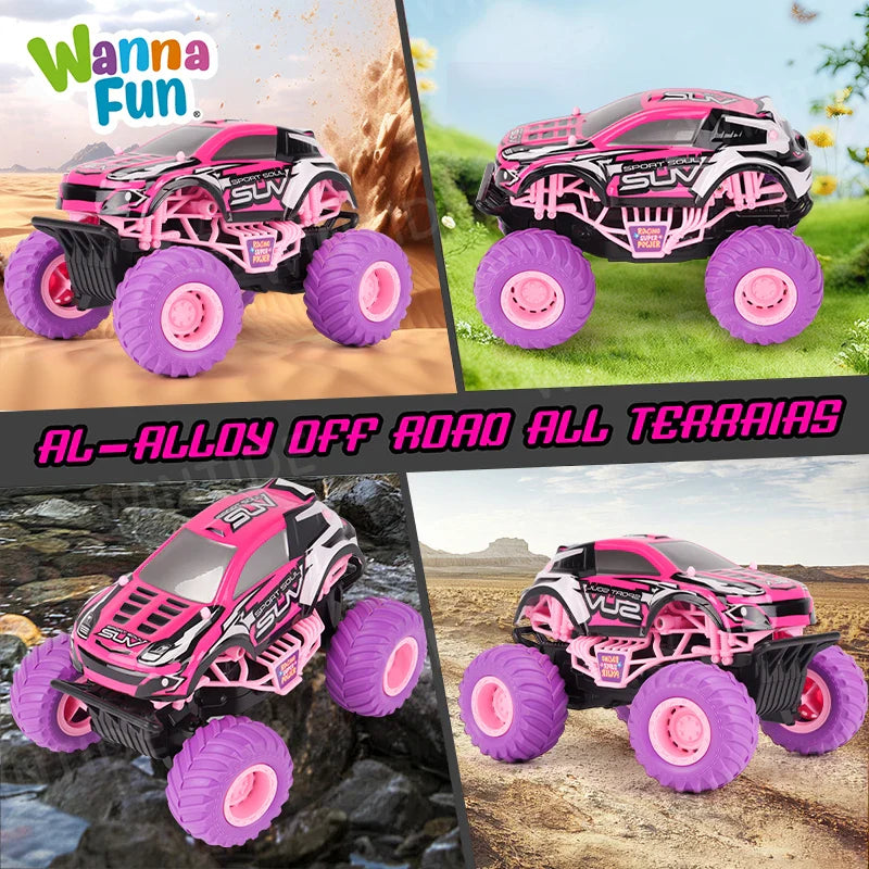 KTX-198227 1:24 Off-Road Remote Control Truck, 4WD Brushless Racing Vehicle with Headlights, High-Speed Indoor-Outdoor Fun