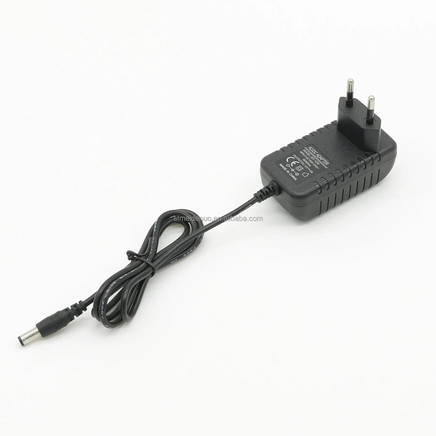 KTX-731411 12V Power Adapter with EU/UK/US Plug for LED Strips, CCTV Cameras, and TV Set Boxes