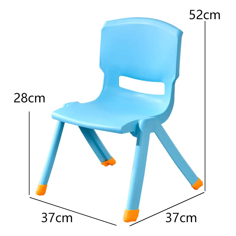 KTX-972499 Durable Plastic Stacking Chair for Children - Ideal for Schools, Daycares and Nurseries