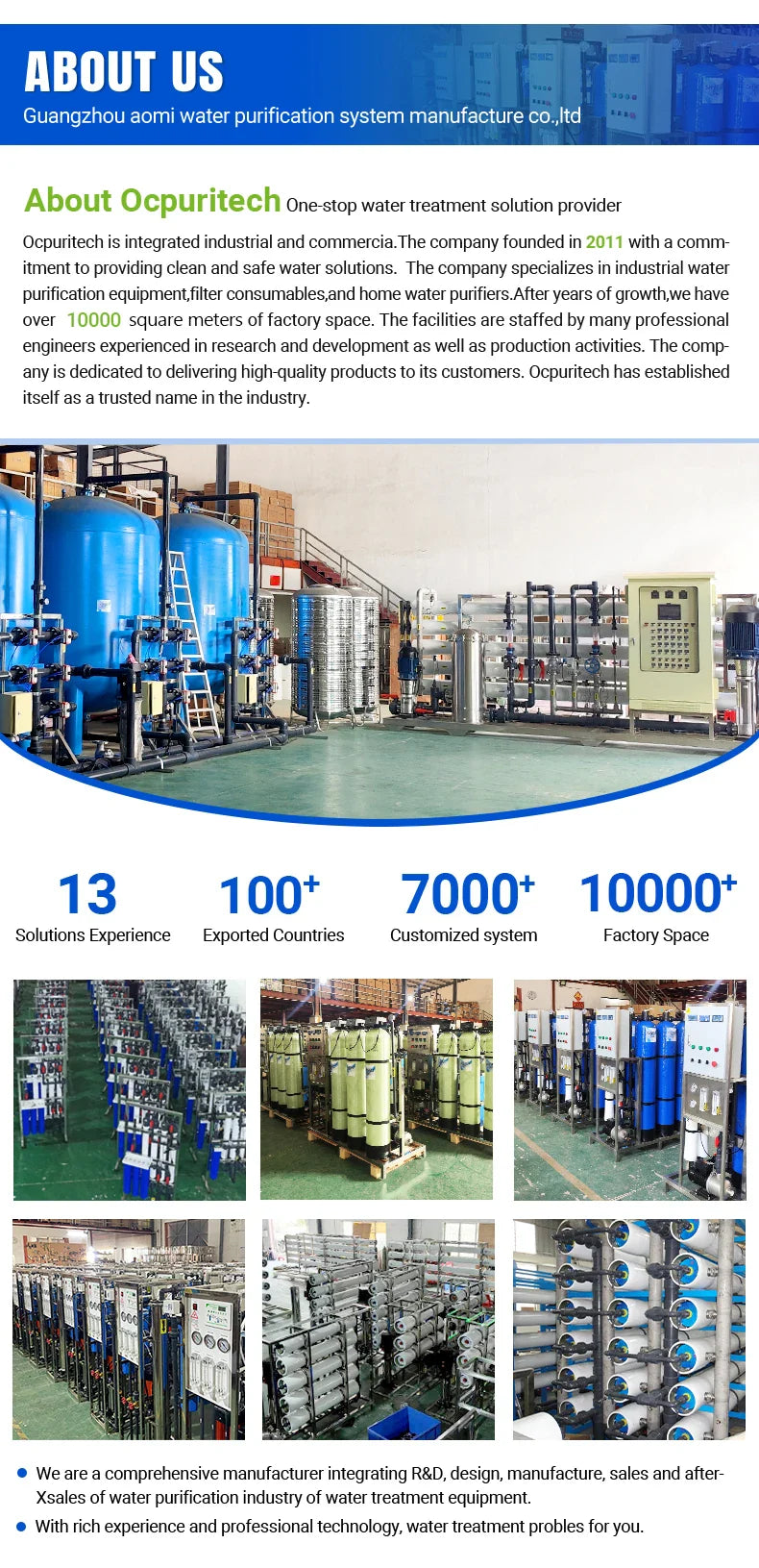 KTX-158227 Whole House Reverse Osmosis Water Filter System - 2023 Mini RO Water Plant