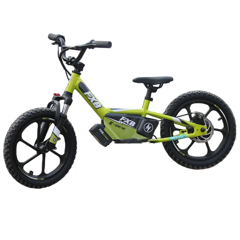 KTX-262355 16-Inch Electric Balance Bike for Kids, 350W Motor, Aluminum Frame, Disc Brakes, 60 kg Load Capacity, Ages 5-8