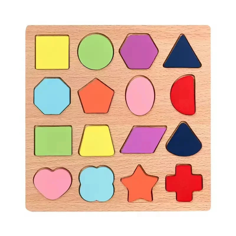 KTX-795411 Montessori Wooden Learning Aids - Educational Sensory Toys for Preschool Development