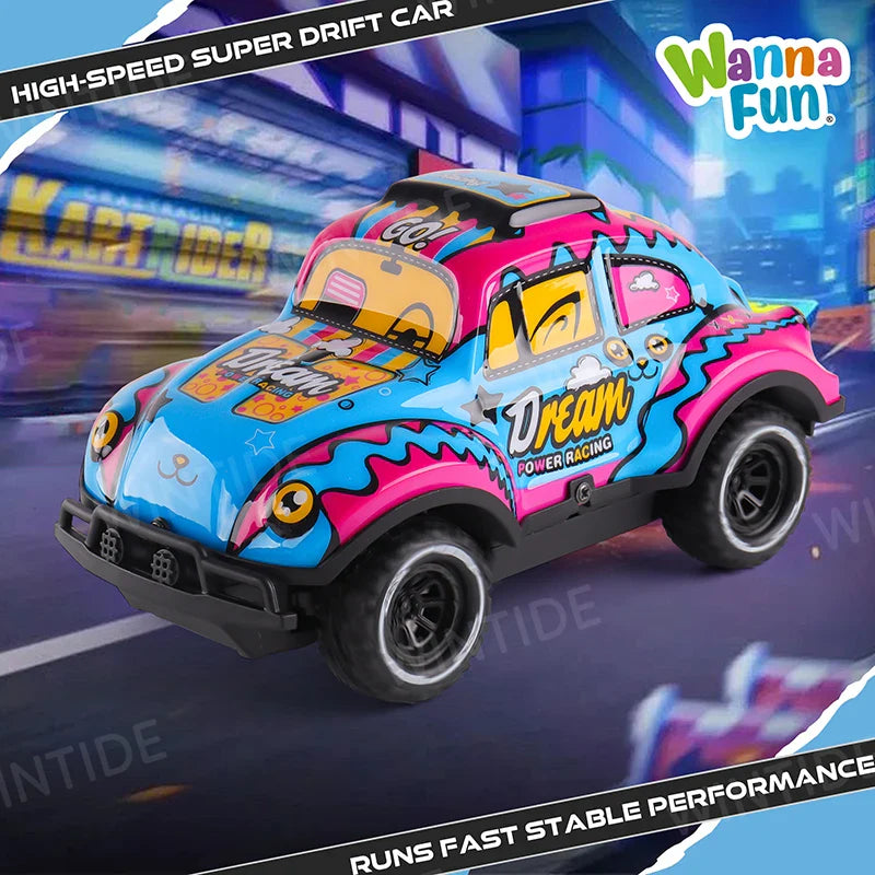 KTX-803859 27MHZ 1/20 Scale Mini Off-Road RC Truck with Luminous Features and 4-Wheel Drive