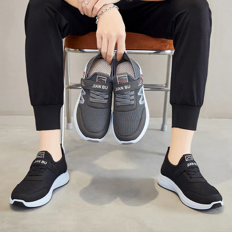 KTX-607123 B-K158 Mens Athletic Walking slip on Tennis Sneakers Wholesale Soft and for Man Sock Shoes