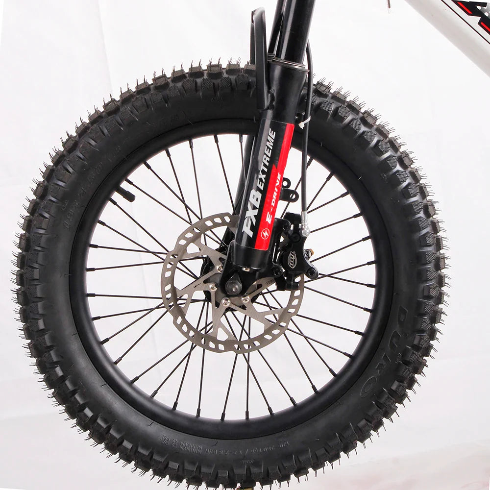 KTX-360659 20-Inch Electric Balance Bike for Kids, 36V 800W/1200W Motor, Aluminum Frame, Off-Road FAT Tires, Hydraulic Brakes