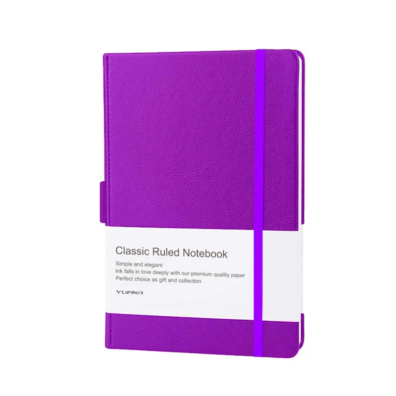 KTX-614611 A5 PU Leather Gratitude Journal with Calendar and Planner Features