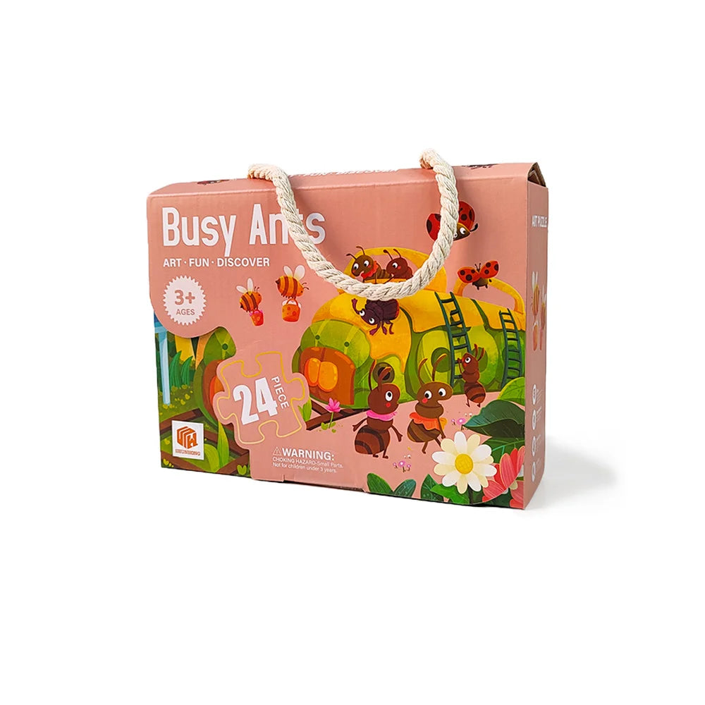 KTX-842003 Fox Themed Custom Jigsaw Puzzle for Children - Engaging Educational Board Game