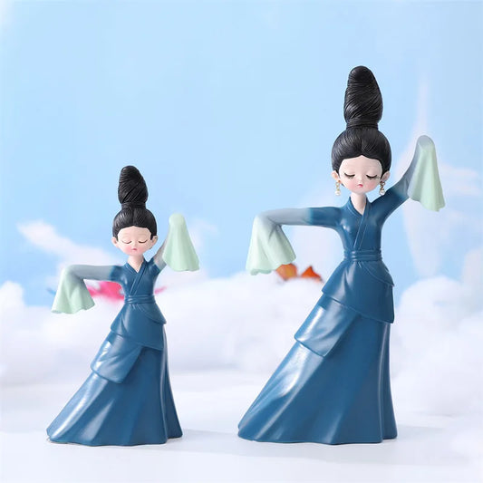 KTX-109587 Antique Inspired PVC Action Figure of Chinese Beauty Lady