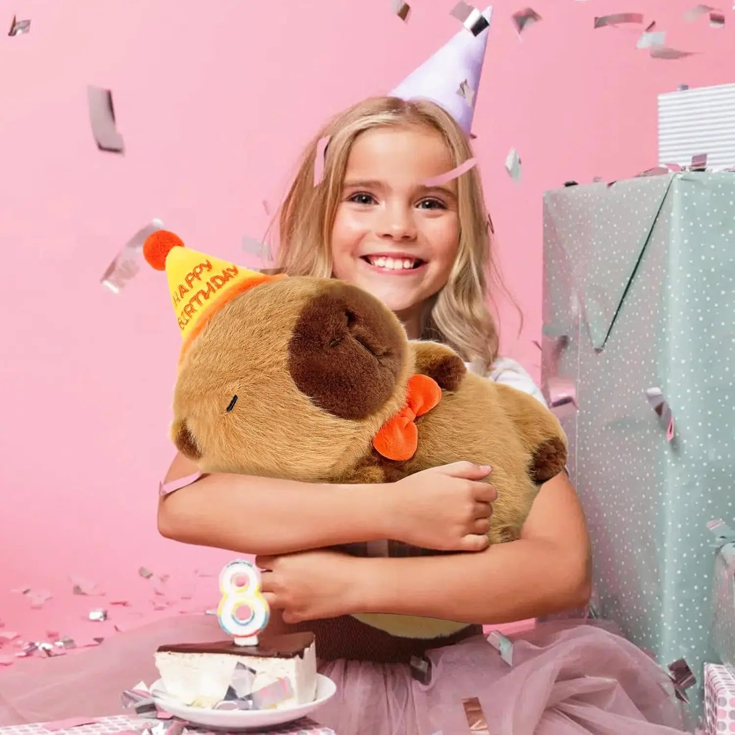 KTX-687379 Cute 13 Inch Capybara Plush Stuffed Animal Toy for Babies and Kids