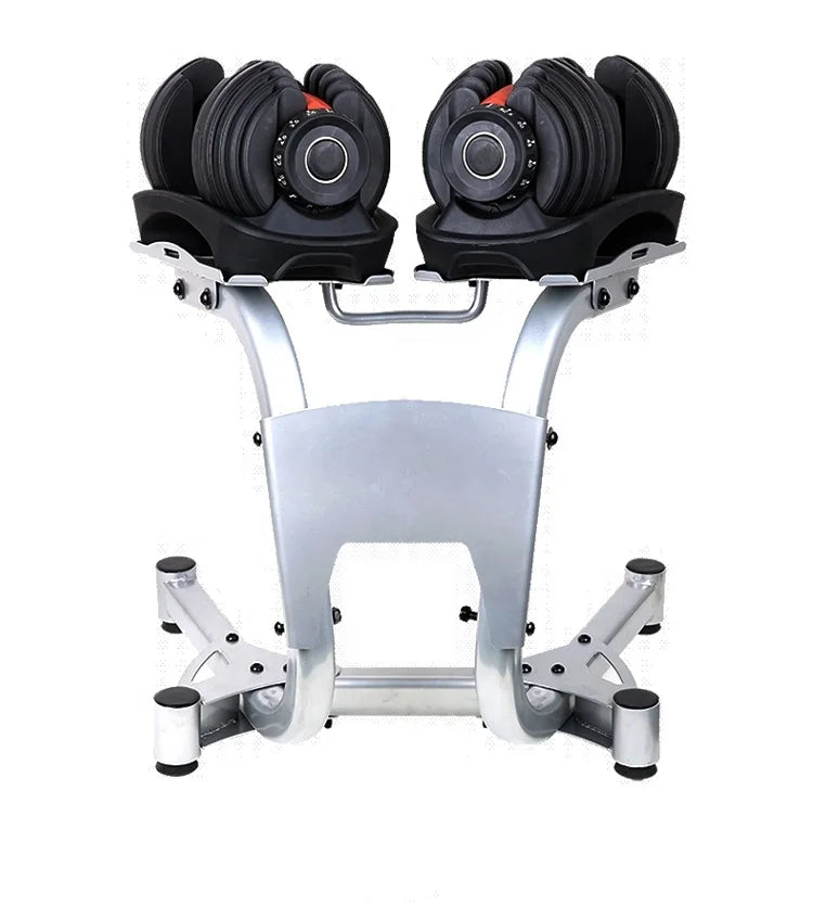 KTX-485587 Adjustable 90lb Dumbbell Set for Home Gym Workout and Muscle Building Fitness Equipment