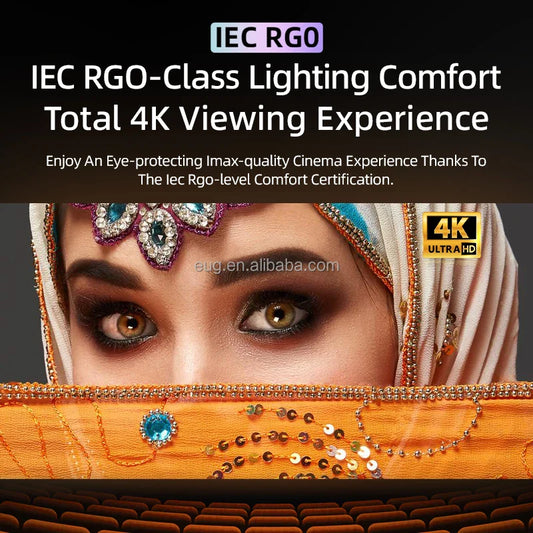 KTX-581075 A8+ 9000 Lumen HD Portable Projector - 1080P 4K 8K Support for Home Theatre