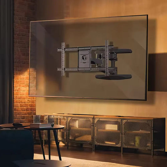 KTX-157395 Adjustable Wall-Mounted TV Bracket with Articulating Dual Arms for 40-75 inch Screens