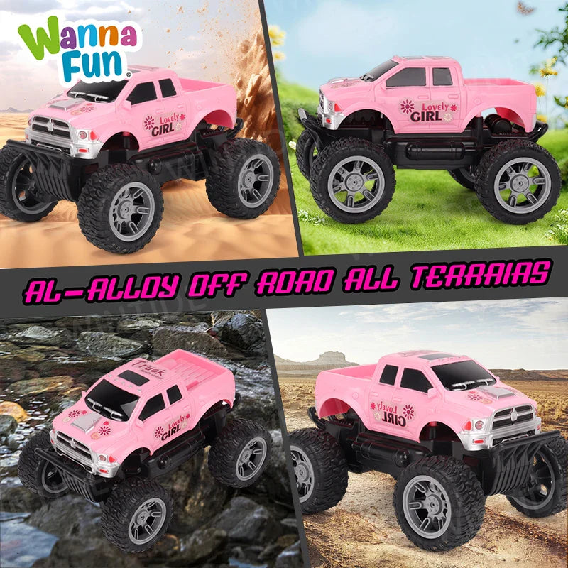 KTX-640019 1:20 Scale Off-Road Remote Control SUV with Headlights - 4 Channels, 4WD, Fast Racing Truck for Kids
