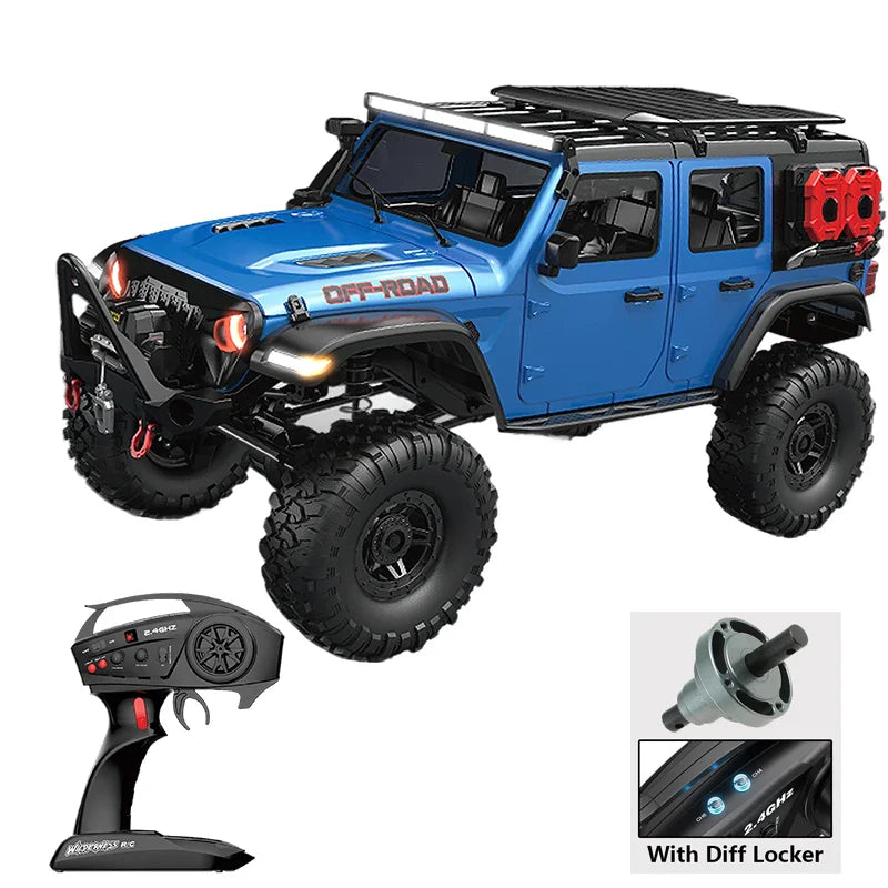 KTX-141523 1:10 Scale Off-Road RC Monster Truck with 4WD, 2.4GHz Remote Control, LED Lights, and 18km/h Speed