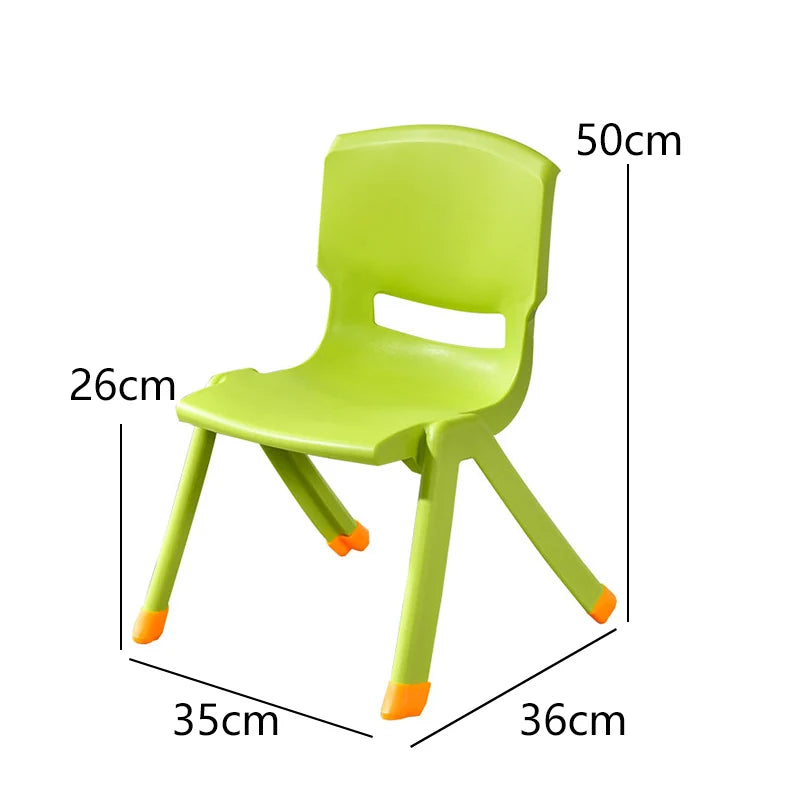 KTX-972499 Durable Plastic Stacking Chair for Children - Ideal for Schools, Daycares and Nurseries