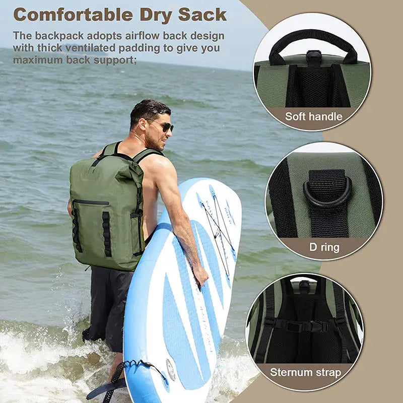 KTX-978259 Waterproof Large Capacity Laptop Backpack for Outdoor Activities and Sports