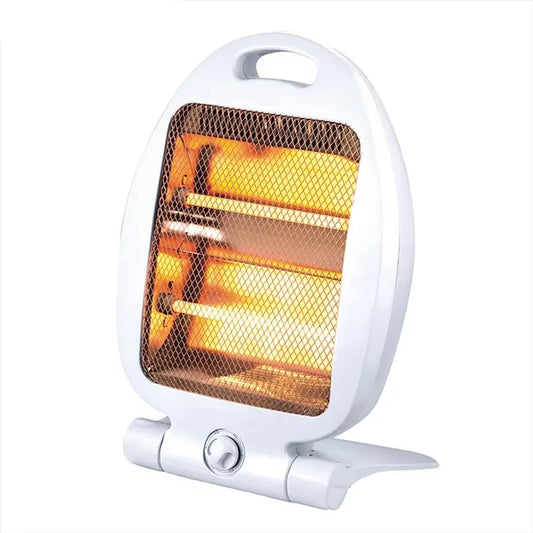 KTX-308563 Compact Electric Quartz Heater with Folding Design and Two Heat Settings