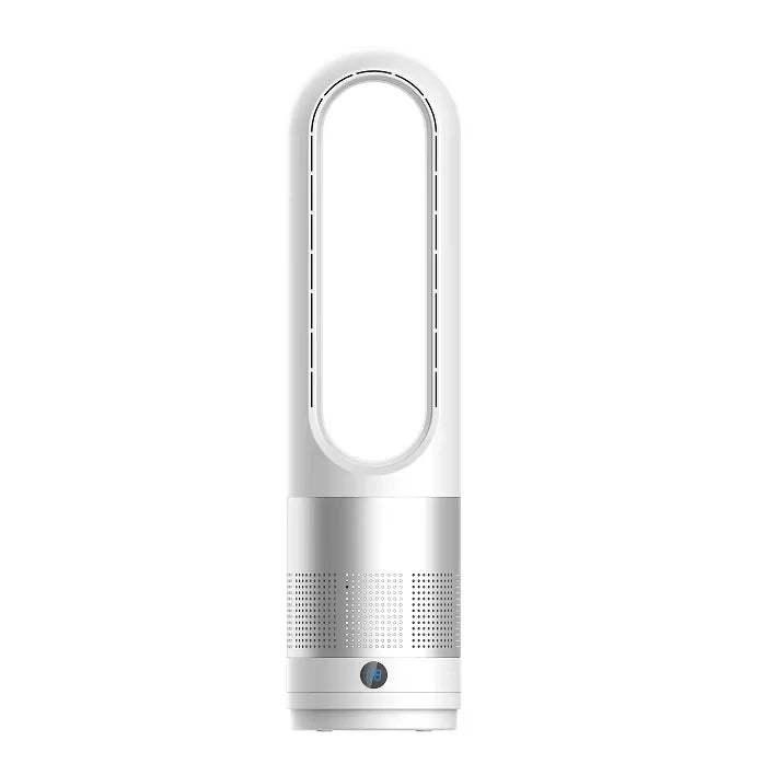 KTX-147859 Bladeless Tower Fan with Remote Control, Low Noise and 8 Speeds for Quiet Cooling
