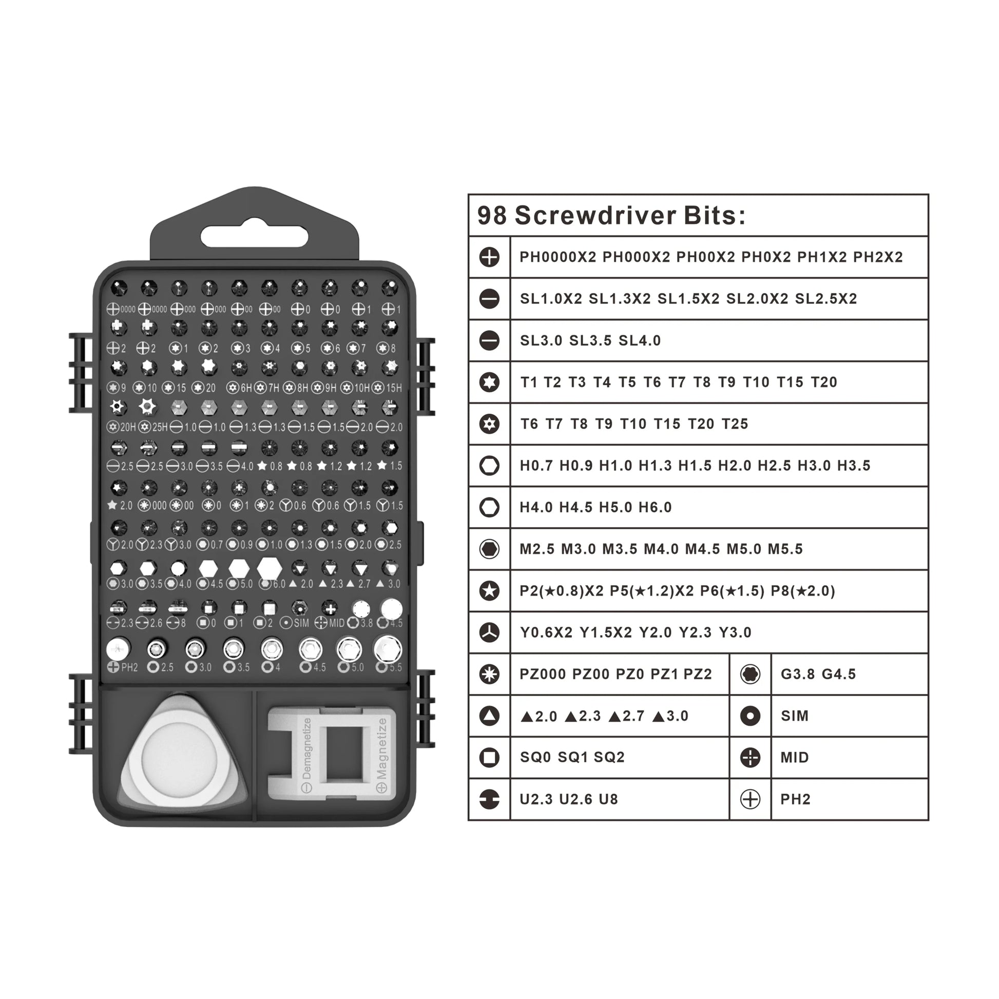 KTX-181779 Multifunctional Screwdriver Set for Repairing and Maintenance Tasks