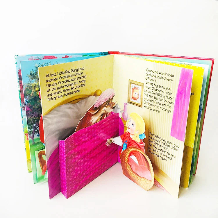 KTX-123091 Children's Square Board Book Printing Service - Custom Board Books for Kids