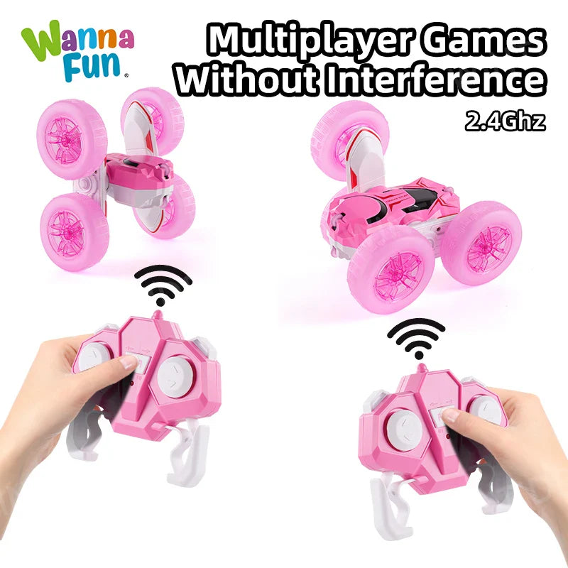 KTX-443411 360 Degree Rotating Remote Control Stunt Car - Off-Road RC Truck with USB Charger, Ready-to-Go