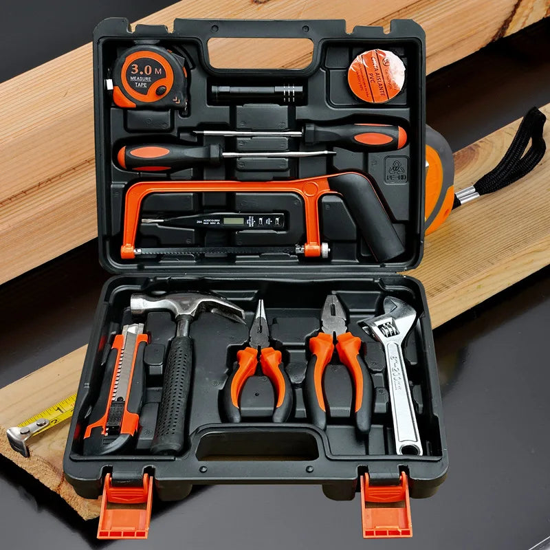 KTX-493651 13-Piece Car Repair Tool Set for Mechanics and Home Use