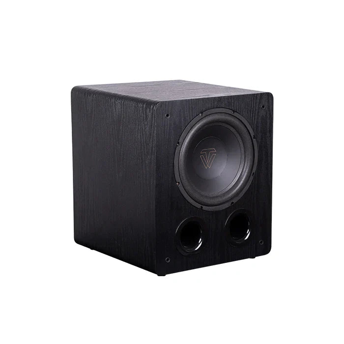 KTX-843859 10 Inch Bass Wood Subwoofer with 200W Amplifier Output